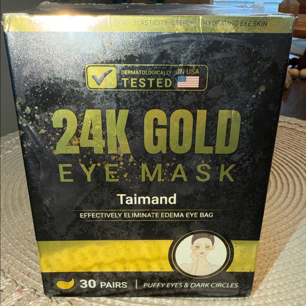 IMAN 24K Gold Eye Mask